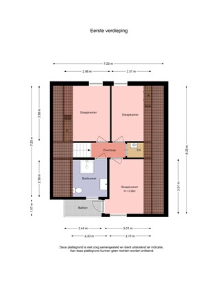 Floorplan - Bunschotenlaan 85, 8304 EX Emmeloord